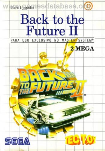 Cover Back to the Future Part II for Master System II